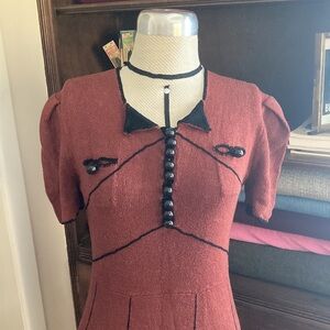 Vintage knitted dress